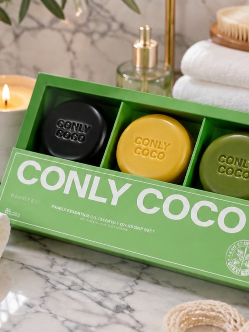 NEW & SEALED Conly Coco Family Essential Oil Soap Set - Viral TikTok
$99.00